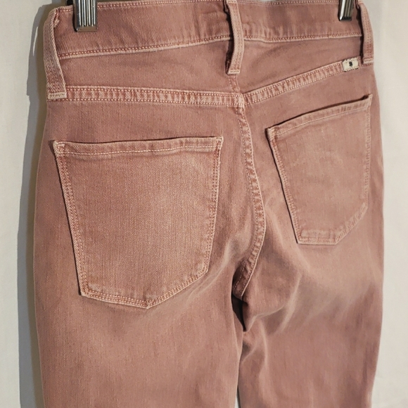 Lucky Brand Brooke Skinny Jeans Dusty Rose sz00/24 - Picture 6 of 12